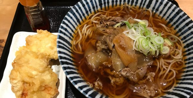 多治見で本格お蕎麦ランチはてんとろで